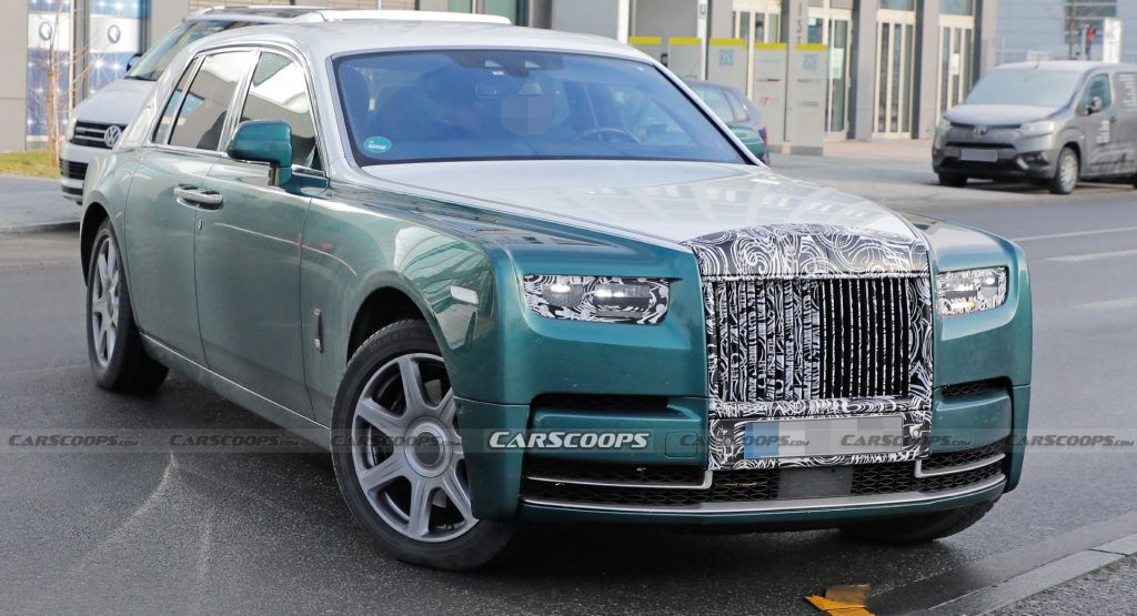 Rolls-Royce Ghost Facelift Spied With Spectre Looks