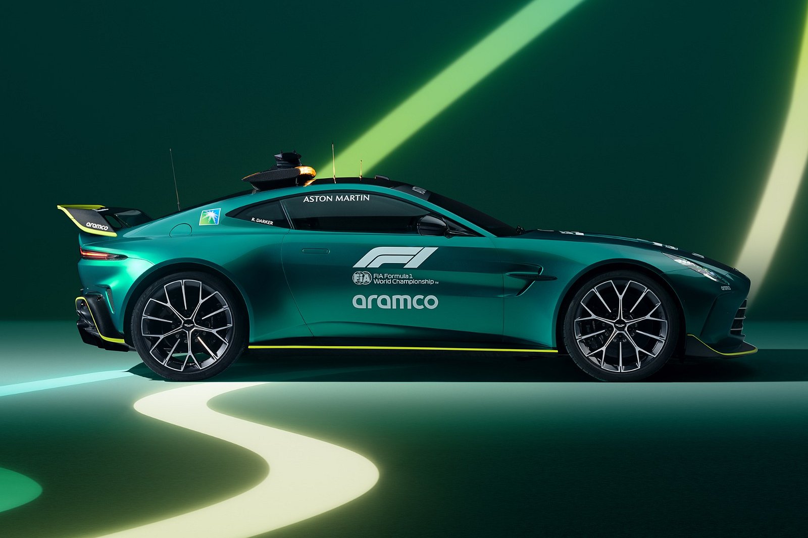 Aston Martin Unveils New Vantage Safety Car For 2024 F1 Season
