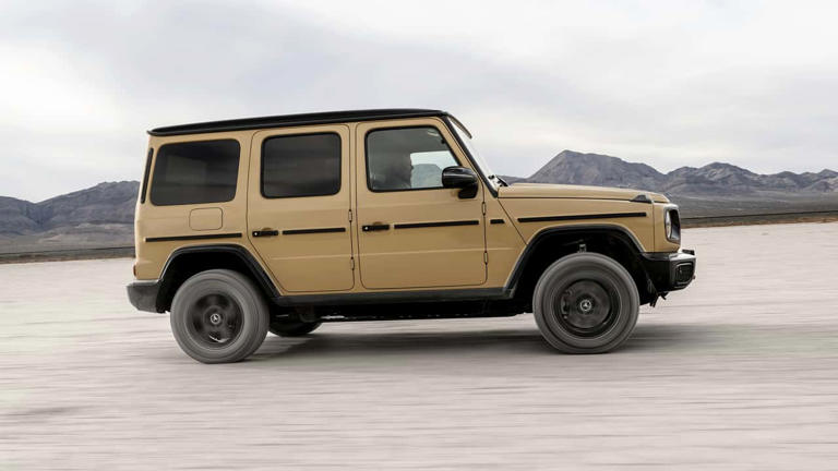 The Electric G-Class Has Four Motors and an Insane Amount